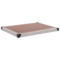vidaXL Ducha de jardín con base marrón 225 cm acero inoxidable vidaXL Ducha de jardín con base marrón 225 cm acero inoxidable