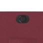 vidaXL Sillón reclinable eléctrico tela rojo tinto