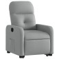 vidaXL Sillón reclinable elevable de tela gris claro vidaXL Sillón reclinable elevable de tela gris claro