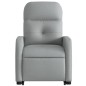 vidaXL Sillón reclinable elevable de tela gris claro vidaXL Sillón reclinable elevable de tela gris claro