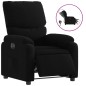 vidaXL Sillón reclinable eléctrico de tela negro vidaXL Sillón reclinable eléctrico de tela negro