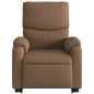 vidaXL Sillón reclinable elevable de tela marrón vidaXL Sillón reclinable elevable de tela marrón