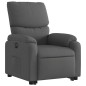 vidaXL Sillón eléctrico reclinable elevable de tela gris oscuro vidaXL Sillón eléctrico reclinable elevable de tela gris oscuro