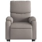 vidaXL Sillón eléctrico reclinable elevable de tela gris taupe vidaXL Sillón eléctrico reclinable elevable de tela gris taupe