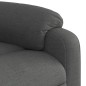 vidaXL Sillón de masaje eléctrico reclinable elevable tela gris oscuro vidaXL Sillón de masaje eléctrico reclinable elevable tela gris oscuro