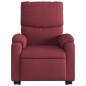 vidaXL Sillón de masaje eléctrico reclinable elevable tela rojo tinto vidaXL Sillón de masaje eléctrico reclinable elevable tela rojo tinto