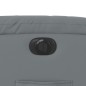 vidaXL Sillón reclinable eléctrico de cuero sintético gris vidaXL Sillón reclinable eléctrico de cuero sintético gris