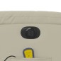 vidaXL Sillón de masaje reclinable eléctrico cuero sintético crema vidaXL Sillón de masaje reclinable eléctrico cuero sintético crema