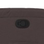 vidaXL Sillón reclinable elevable tela marrón oscuro vidaXL Sillón reclinable elevable tela marrón oscuro