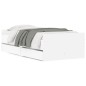 vidaXL Estructura de cama con cajones blanco 100x200 cm vidaXL Estructura de cama con cajones blanco 100x200 cm