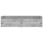 vidaXL Estructura de cama con cajones gris hormigón 100x200 cm