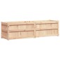 vidaXL Jardinera de madera maciza de pino 180x50x50 cm