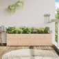 vidaXL Jardinera de madera maciza de pino 180x50x50 cm