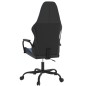 vidaXL Silla gaming de masaje cuero sintético negro y azul vidaXL Silla gaming de masaje cuero sintético negro y azul