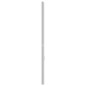 vidaXL Cabecero de metal blanco 80 cm