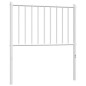 vidaXL Cabecero de metal blanco 80 cm