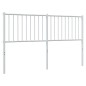 vidaXL Cabecero de metal blanco 160 cm vidaXL Cabecero de metal blanco 160 cm