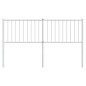 vidaXL Cabecero de metal blanco 160 cm vidaXL Cabecero de metal blanco 160 cm