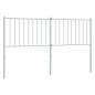 vidaXL Cabecero de metal blanco 160 cm vidaXL Cabecero de metal blanco 160 cm