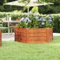 vidaXL Arriate oxidado de acero corten 129x129x45 cm vidaXL Arriate oxidado de acero corten 129x129x45 cm