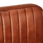 vidaXL Sillón de cuero auténtico marrón vidaXL Sillón de cuero auténtico marrón