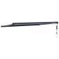 vidaXL Toldo retráctil aluminio y tela azul y blanco 5x3 m vidaXL Toldo retráctil aluminio y tela azul y blanco 5x3 m