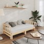vidaXL Sofá cama nido madera maciza de pino 90x200 cm vidaXL Sofá cama nido madera maciza de pino 90x200 cm