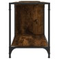vidaXL Mueble de TV madera de ingeniería roble ahumado 203x37x50 cm vidaXL Mueble de TV madera de ingeniería roble ahumado 203x37x50 cm