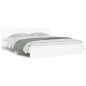 vidaXL Estructura de cama con cabecero blanca 180x200 cm vidaXL Estructura de cama con cabecero blanca 180x200 cm