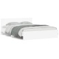 vidaXL Estructura de cama con cabecero blanca 150x200 cm vidaXL Estructura de cama con cabecero blanca 150x200 cm