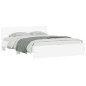 vidaXL Estructura de cama con cabecero blanca 140x200 cm vidaXL Estructura de cama con cabecero blanca 140x200 cm