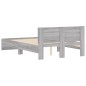 vidaXL Estructura de cama con cabecero gris Sonoma 120x200 cm vidaXL Estructura de cama con cabecero gris Sonoma 120x200 cm