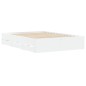 vidaXL Cama con cajones madera de ingeniería blanco 120x200 cm vidaXL Cama con cajones madera de ingeniería blanco 120x200 cm