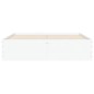 vidaXL Cama con cajones madera de ingeniería blanco 120x200 cm vidaXL Cama con cajones madera de ingeniería blanco 120x200 cm