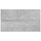 vidaXL Mueble con lavabo madera de ingeniería gris hormigón vidaXL Mueble con lavabo madera de ingeniería gris hormigón