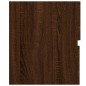 vidaXL Set de muebles baño 2 pzas madera contrachapada marrón roble vidaXL Set de muebles baño 2 pzas madera contrachapada marrón roble