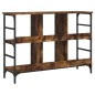 vidaXL Aparador de madera de ingeniería roble ahumado 102x32x73,5 cm vidaXL Aparador de madera de ingeniería roble ahumado 102x32x73,5 cm