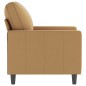 vidaXL Sillón de terciopelo marrón 60 cm vidaXL Sillón de terciopelo marrón 60 cm