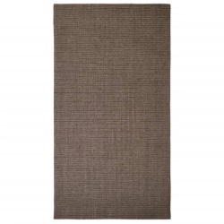 vidaXL Alfombra de sisal natural marrón 80x150 cm