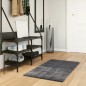 vidaXL Alfombra de pelo corto suave lavable HUARTE antracita 60x110 cm vidaXL Alfombra de pelo corto suave lavable HUARTE antracita 60x110 cm