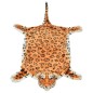 vidaXL Alfombra afelpada de leopardo 139 cm marrón vidaXL Alfombra afelpada de leopardo 139 cm marrón