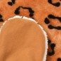 vidaXL Alfombra afelpada de leopardo 139 cm marrón vidaXL Alfombra afelpada de leopardo 139 cm marrón