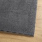vidaXL Alfombra de pelo corto suave lavable HUARTE antracita 140x200cm vidaXL Alfombra de pelo corto suave lavable HUARTE antracita 140x200cm