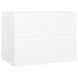 vidaXL Conjunto de muebles de baño madera de ingeniería blanco vidaXL Conjunto de muebles de baño madera de ingeniería blanco