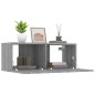 vidaXL Muebles TV 2 uds madera contrachapada gris Sonoma 80x30x30 cm