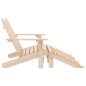 vidaXL Otomana Adirondack de jardín 2 plazas madera de abeto vidaXL Otomana Adirondack de jardín 2 plazas madera de abeto