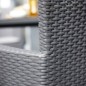 Allibert Silla de comedor de jardín 2 uds Iowa gris grafito Allibert Silla de comedor de jardín 2 uds Iowa gris grafito