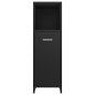 vidaXL Juego de muebles de baño 4 piezas negro vidaXL Juego de muebles de baño 4 piezas negro
