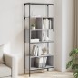 vidaXL Librería 5 estantes madera ingeniería gris Sonoma 76x33x188,5cm vidaXL Librería 5 estantes madera ingeniería gris Sonoma 76x33x188,5cm