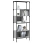 vidaXL Librería 5 estantes madera ingeniería gris Sonoma 76x33x188,5cm vidaXL Librería 5 estantes madera ingeniería gris Sonoma 76x33x188,5cm